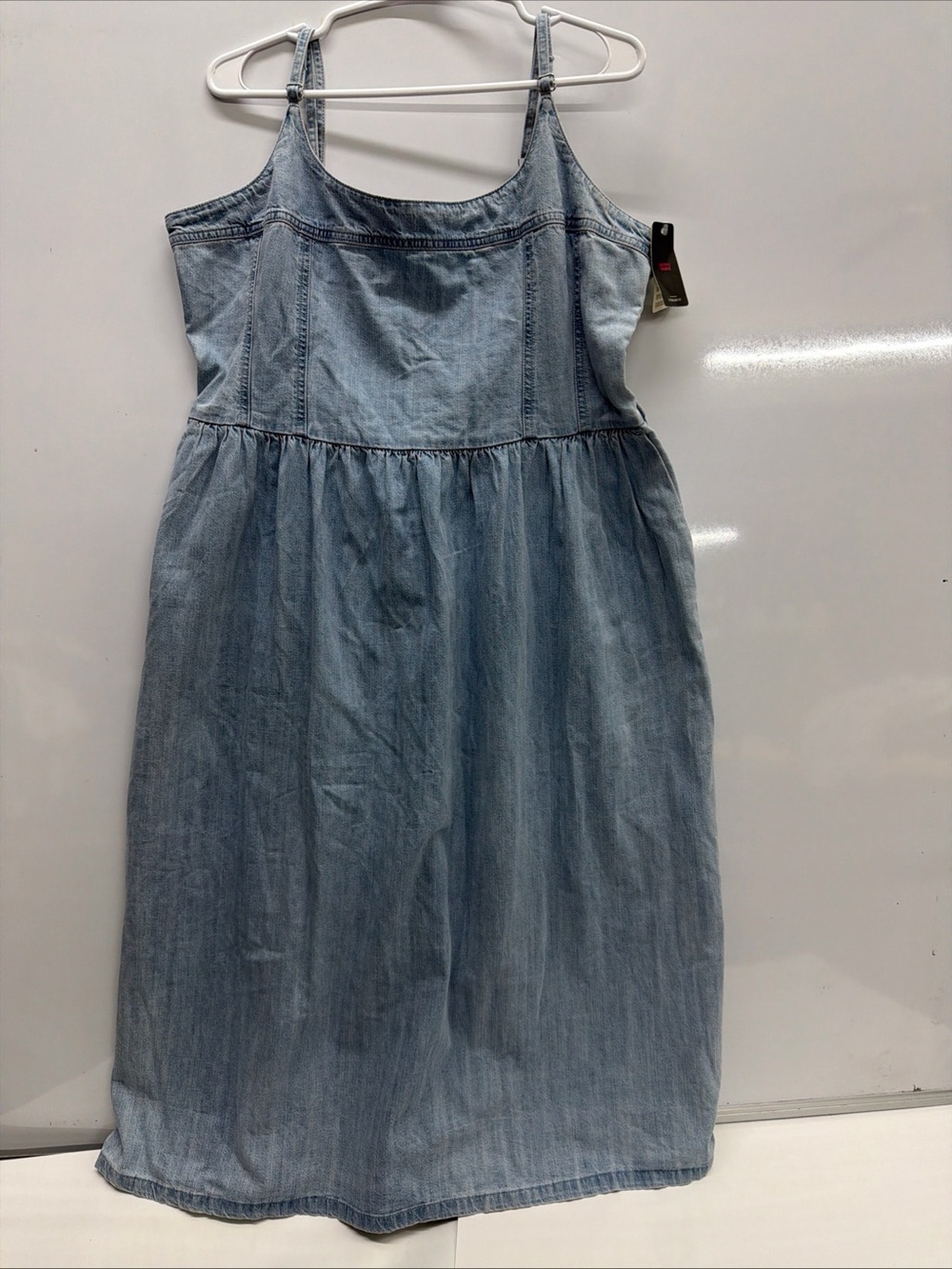 Levi's Light Blue Denim Sundress with Adjustable Straps